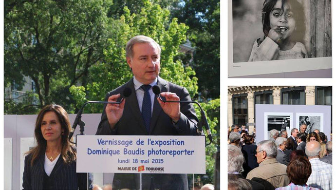 Exposition des photographies de D. Baudis à Toulouse