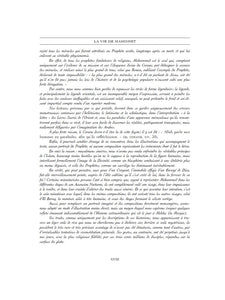 La vie de Mohammed prophète d’Allah