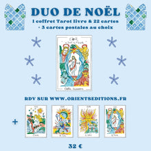 Charger l'image dans la galerie, Duo de Noël – L'Œil du Tarot de Marseille + 3 cartes postales